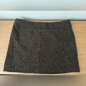VTG- Old Navy Brown Tweed Mini Skirt